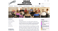 Desktop Screenshot of grauepanther.ch